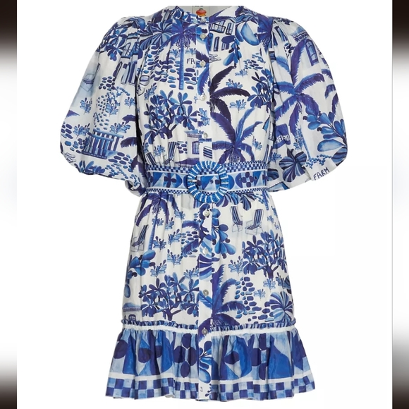 Farm Rio Sweet Rio Mini Dress NWT - Picture 3 of 7